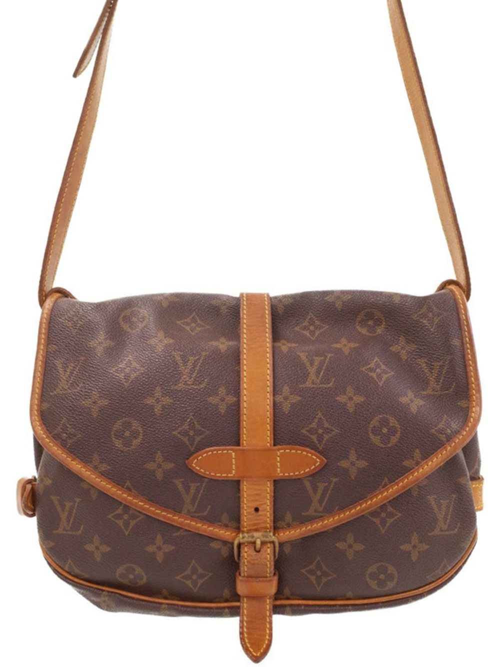 Louis Vuitton Monogram Saumur Shoulder Bag